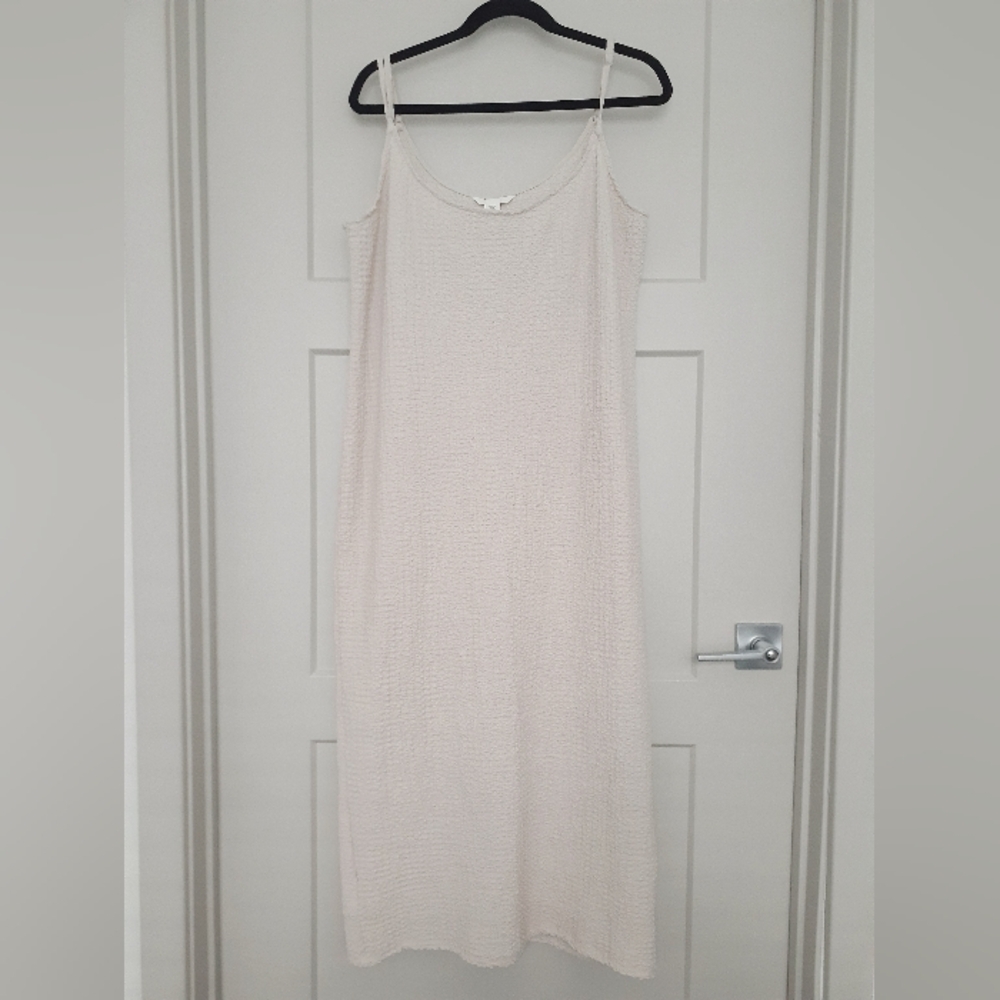 H & M Jersey Textured Spaghetti Strap Dress